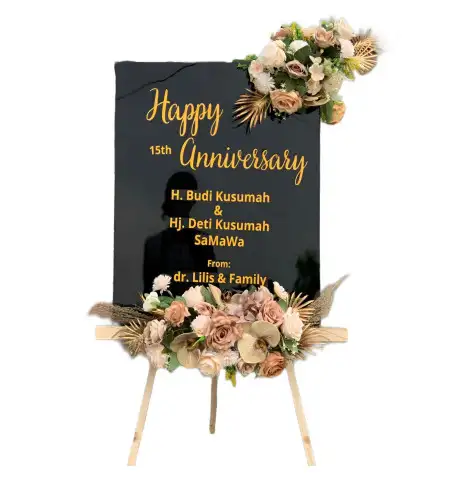 Papan Bunga Akrilik Kramat